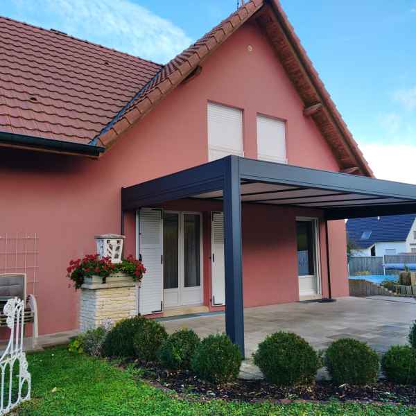 Prisme Véranda - Pergola bioclimatique sur mesure (toile / vitrée) Haut-Rhin (Mulhouse) et le Territoire de Belfort