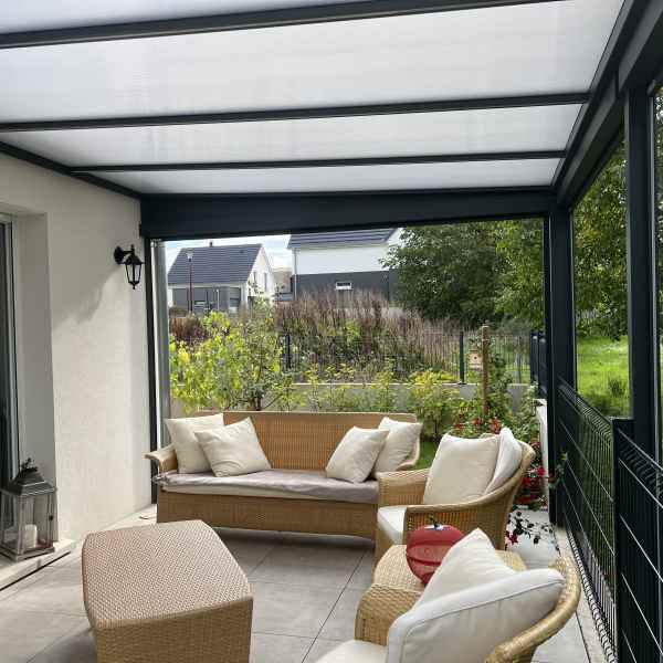 Prisme Véranda - Pergola bioclimatique sur mesure (toile / vitrée) Haut-Rhin (Mulhouse) et le Territoire de Belfort