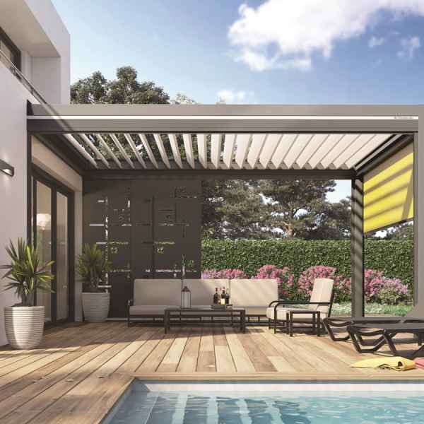Prisme Véranda - Pergola bioclimatique sur mesure (toile / vitrée) Haut-Rhin (Mulhouse) et le Territoire de Belfort