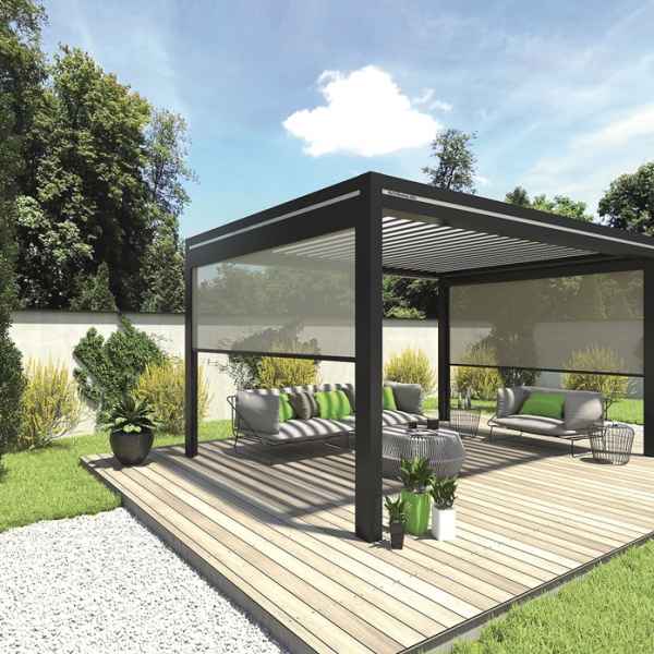 Prisme Véranda - Pergola bioclimatique sur mesure (toile / vitrée) Haut-Rhin (Mulhouse) et le Territoire de Belfort